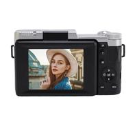Cuifati Fotocamera Digitale 4K per Fotografia e Video, Fotocamera per Vlogging con Messa a Fuoco Automatica da 64 MP, Schermo Ribaltabile a 180° da 2,8" e 16 Filtri retrò, Fotocamere da (BLACK)