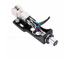 Cuifati Guscio di Ricambio per Giradischi perTechnics, Cartuccia Magnetica con Ago Conico Ad Alta Lucidatura, Guscio di Ricambio per Portatestina Audio Universale per Serie TechnicsSL