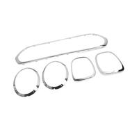 Cuifati Kit Coperture e Cornici per Fari, Fanali Posteriori, Griglia, 5 | Set di finiture in plastica ABS con finitura placcata, design sostitutivo per i modelli F55 F56 F57 di terza generazione