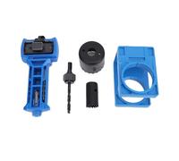 Cuifati Kit di Installazione della Serratura della Porta, Kit di Installazione della Serratura della Porta della Professionale Completa di Braccio di a Molla per Lavorazione del Legno