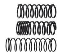 Cuifati Kit Molla Pedale di Aggiornamento in Metallo Ad Alta Resistenza Nero 3 Pezzi per Volante da G25 G27 G29 G920, Compatibile con e