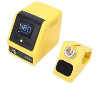 Cuifati Kit Stazione di Saldatura Digitale, Saldatore Intelligente da 120 W con Controllo della Temperatura, Display LCD, Riscaldamento Rapido in 3 Secondi, Spegnimento Automatico, (Spina europea)