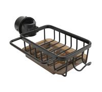 Cuifati Lavello Rubinetto Organizer, Alluminio Spazio Sopra Lavello Rack | Porta spugna per lavello , con vaschetta di scarico, per spazzole, dischetti e sapone