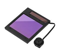 Cuifati Lente per Saldatura Ad Oscuramento Automatico, Lente per Casco per Saldatura HD True Color con Ampio Campo Visivo, Protezione Ultravioletta Rossa DIN16, 4 Sensori Ad, Alta sensibilità e
