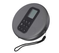 Cuifati Lettore CD Portatile con Doppi Altoparlanti Stereo, Lettore CD Compatto Ricaricabile per Auto, con Cavo da 3,5 Mm, Piccoli Lettori CD, Retroilluminato