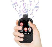 Cuifati Lettore MP3 con Fotocamera, Lettore Musicale Portatile HiFi Bluetooth 5.4 con Touch Screen da 2,01 Pollici, HD 720P, Cronometro Sveglia e Book (Scheda di memoria piccola da 8G)