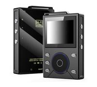 Cuifati Lettore Musicale HiFi, Display a Colori TFT da 2,4 Pollici Senza Perdita, Lettore Bluetooth 5.4, Audio Digitale Portatile Ad Alta Risoluzione con Controllo ALPS per (BLACK)