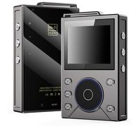 Cuifati Lettore Musicale HiFi Lossless con Ruota ALPS, Display a Colori da 2,4 Pollici, BT, Supporta 256 GB, con Batteria da 3000 MAh, per Musica Ad Alta fedeltà in Movimento (grigio metallizzato)