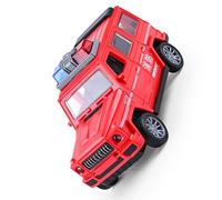 Cuifati Macchinina da Tirare Indietro, Gioco Push and Run Alimentato a Inerzia Dal Design Creativo, con Materiale Non Plastico, per Bambini Piccoli, Ragazzi e Ragazze, Divertimento (Camion dei