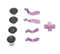 Cuifati Mente in Metallo Sostituzione per il Controller d'élite Serie 2 Core, Respirazione del Tipografia Magnetica Controller 4 Palette per i Giochi (PURPLE)