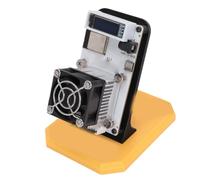 Cuifati Minatore di Criptovalute Domestico, Macchina Mineraria Bitcoin 1.2TH/s Minatore BTC Open Source con WiFi, Supporto, Alimentatore per Uso Domestico (Spina europea)