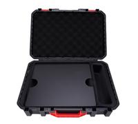 Cuifati Mini Custodia Satellitare, Custodia Rigida a Prova di Acqua con Schiuma, Mini Saccheggio Satellitare 15,8 Lungo × 13,4 Largo × 3,95 Pollici Alti Portatili e Durevoli, Interno in