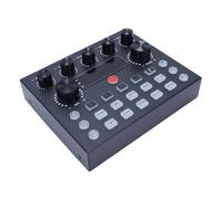 Cuifati Mixer di Schede Audio Dal Vivo, 16 Effetti Sonori VOCE CHUMBRAER PODCast Interfaccia Audio con Effetti del Mixer DJ, Riduzione del Rumore della Scheda Audio in Streaming Live,