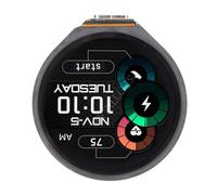 Cuifati Modulo Display Touch LCD Rotondo da 1,28 Pollici per Pi Pico, Schermo IPS RP2040 240x240 Colori 65K, Dual Core ARM Cortex M0+ 133 MHz 264 KB 4 MB Flash