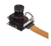Cuifati Modulo Telecamera RasPi 5 5MP, 1080P HD IR CUT Sensore OV5647 Modulo Telecamera per Visione Notturna IR da 3,6 Mm per RasPi 5 Zero, Obiettivi Grandangolari da 75° Modulo Video