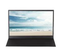 Cuifati Monitor Portatile per Laptop IPS HDR da 15,6 Pollici Ultra HD 1080P, Doppi Altoparlanti INTEGRATI - Estensore di Schermo Portatile da 15,6 Pollici, HDR, Plug And Play (Spina