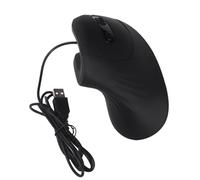 Cuifati Mouse Verticale Ergonomico Cablato, Mouse Silenzioso per Computer a 6 Pulsanti, 800/1200/2400/3200 DPI Regolabile, Ottico USB Plug and Play per PC Portatile Desktop, Riduce il Dolore Al Polso