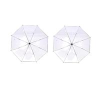Cuifati Ombrello di Spruzzatura dell'acqua, Grande capacità 2 Pcs Output Resistenti per Bambini a Spruzzo d'acqua Sigillato per l'intrattenimento (Trasparente)