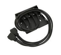 Cuifati Pannello Frontale USB, 4 Porte USB 3.0 Ad Altissima velocità con Schermatura in Rame Stagnato, per Case di Computer con unità Floppy da 3,5 Pollici, Supporta /7/8/10