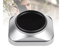 Cuifati Paraluce Quadrato in Lega di Alluminio per Fotocamere DSLR e Mirrorless, Blocca la Luce Diffusa e Riduce Bagliori e Immagini Fantasma, Protezione per Paralume CNC Ad Alta Resistenza, (43MM)