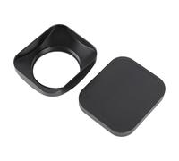 Cuifati Paraluce Quadrato in Lega di Alluminio per Fotocamere DSLR e Mirrorless, Blocca la Luce Diffusa e Riduce Bagliori e Immagini Fantasma, Protezione per Paralume CNC Ad Alta Resistenza, (43MM)