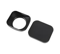 Cuifati Paraluce Quadrato in Lega di Alluminio per Fotocamere DSLR e Mirrorless, Blocca la Luce Diffusa e Riduce Bagliori e Immagini Fantasma, Protezione per Paralume CNC Ad Alta Resistenza, (40.5MM)