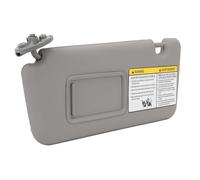Cuifati Parasole per 2004-2005, Sostituzione Lato Conducente Sinistro con | Parasole per auto grigio con blocco UV, struttura in ABS, specchio per il trucco integrato, montaggio diretto per dal 2004