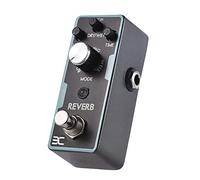 Cuifati Pedale Effetto Riverbero per Chitarra True Bypass Lega di Magnesio per Amanti della Musica 4 Manopole Regolabili