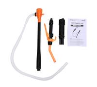 Cuifati Pompa a Sifone Portatile Alimentata a Batteria Pompa di Trasferimento Carburante Efficiente per la Manutenzione del Veicolo per Molteplici Usi Controllo Regolabile della Portata di 2,2 GPM