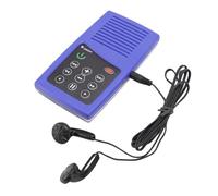 Cuifati Reader Audio di Ricarica Solare, Lettore Audio Portatile Compatto per l'auto