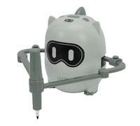 Cuifati Robot Disegnatore per Bambini, Giocattolo Interattivo Educativo per Imparare a Dipingere con 100 Carte, 12 Pennarelli Colorati e 10 Penne Nere, per lo Sviluppo della creatività e (GREEN)