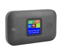 Cuifati Router Portatile 4G LTE con Slot per Scheda SIM, Hotspot Mobile per 8-10 Utenti, Batteria da 3000 MAh, Segnale Stabile, Materiale ABS per Viaggi in Ufficio a Casa (Versione asiatica)