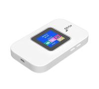 Cuifati Router WiFi 4G 150Mbps con Slot per Micro SIM e Batteria da 3000mAh | Hotspot WiFi portatile con display LED, supporta 8 dispositivi per PC portatili, router LTE 2.4G per l\'Europa