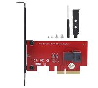 Cuifati Scheda Adattatore da SFF-8643 a PCI-E 4X, 1 connettore Mini-SAS HD (SFF 8643, 36 Pin) Femmina per 10/8 Server 2012 R2 Linux Series Fedora SUSE Red Hat
