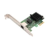 Cuifati Scheda di Rete PCIe Adattatore di Rete per Server Ad Alta velocità da 2,5 Gbps, Porta RJ45 10/100/1000/2500 Mbps, Funzione TSN, Indicatori LED, per Desktop Win