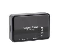 Cuifati Scheda Esterna USB, DAC Virtuale 7.1 da 192 KHz 32 Bit, Surround 7.1 per PC da Gioco, con Jack per Cuffie da 3,5 Mm e Potenziamento da 24 DB