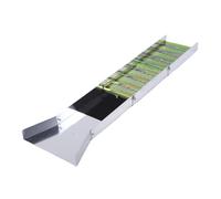 Cuifati Set Portatile Altamente Efficiente per la Ricerca Dell'oro con Scatola di Chiusura Pieghevole in Lega di Alluminio per Fiumi, Torrenti e attività di Esplorazione Mineraria