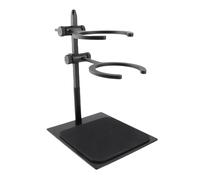 Cuifati Set Supporto per Gocciolatore per caffè a Doppio Strato, Altezza Regolabile in Lega di Alluminio, Macchina per caffè pour over con Caraffa in Vetro, Tazza con Filtro in Ceramica,