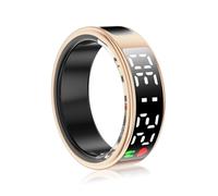 Cuifati Smart Ring Health Tracker con Display Screen & Touch Control, Fitness Tracker Health Ring per Donne e Uomini, Tracker del Sonno, più modalità Sportive, Proola 'acqua IP68, (10)