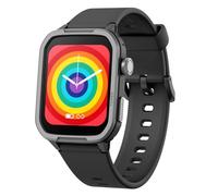 Cuifati Smart Watch Forfitness Activity Tracker per Ragazzi Ragazze, Touchscreen a Colori da 1,54 Pollici, Sveglia, Contapassi, Lettore MP3, Promemoria del Telefono, Frequenza Cardiaca (BLACK)