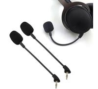 Cuifati Sostituzione del Microfono 2pcs per Cuffie Cloud Mix, Set di Cuffie da Gioco Sostituzione del Microfono Che Annulla il Microfono, Microfono Staccabile da 3,5 Mm con Copertura di