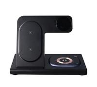 Cuifati Supporto Caricabatterie Wireless 3 in 1 da 25 W per Smartphone, Stazione di Ricarica Rapida per Auricolari del Telefono Smart Watch, Caricabatterie Multiplo Compatto, Protezione da (#1)