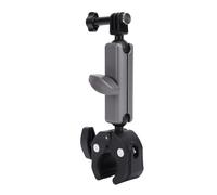 Cuifati Supporto in Lega di Alluminio per Bici per Telecomando Drone, | Morsetto per manubrio bici con doppia testa a sfera, per action cam e telecomandi per droni RC RC2, adatto a manubri da 2-5