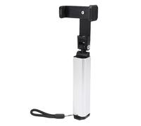 Cuifati Supporto per Telefono di Morsetto, Supporto per Telefono da Viaggio Universale per Tutti i Telefoni Cellulari per Manico dei Bagagli (SILVER)