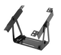 Cuifati Supporto per Ventola da Tavolo Multiuso Girevole a 360 Gradi, Supporto per Ventola per Computer PC Robusto in Lega di Alluminio per Ventole per Computer PC da 120 Mm 140 Mm (BLACK)
