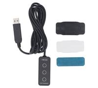 Cuifati Tastiera Macro Programmabile USB, Mini Tastiera Magnetica Personalizzata USB, Supporto Funzione Definizione Macro, Design Braille per Controllo di Apparecchiature (HK33 3 posizioni chiave)