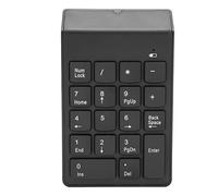 Cuifati Tastierino Numerico Wireless, 18 Tasti Slim per Laptop | Tastierino numerico portatile con ricevitore USB, tasti concavi per contabilità, finanza, banche