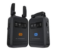 Cuifati Trasmettitore Video Wireless Dispositivo di Trasmissione Video Wireless 200M 1080P con Bassa Latenza per Eventi di Nozze, Conferenze in Streaming Live