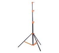 Cuifati Treppiede per Fotografia con Supporto per Luce da Studio Resistente a 3 Sezioni con Ammortizzazione Pneumatica e Supporti a Vite da 1/4 e 3/8 per Pannelli LED della Fotocamera Luci (ORANGE)
