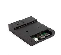 Cuifati Unità Floppy USB, Lettore Floppy Disk FDD Esterno Portatile da 3,5 Pollici da 1,44 MB per PC, Laptop e Desktop, PC Laptop Plug and Play Senza Driver Aggiuntivi - Nero